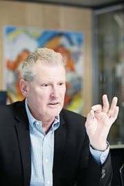 Die Amtszeit von Heinz Tännler als Landammann endet am nächsten Samstag. (Bild: Stefan Kaiser (Zug, 9. Dezember 2016))