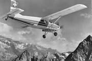 Dieses Bild eines Pilatus Porters stammt wohl aus den frühen Sechzigerjahren, Aufnahmeort unbekannt. (Bild: Archiv «Luzerner Zeitung»)