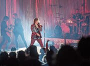 Wie immer eine starke Performerin: Gianna Nannini bei ihrem Auftritt im KKL Luzern. (Bild: Pius Amrein (Luzern, 28. März 2017))
