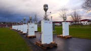 Mit solchen Geräten wird in Sempach der Feinstaub in der Luft gemessen. (Bild: PD / inNet Monitoring AG)