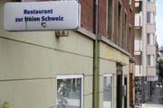 Das Restaurant zur Freien Schweiz an der Neustadtstrasse in Luzern schliesst. (Bild: Claude Hagen / Neue LZ)