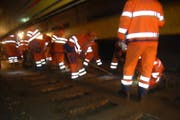 Gleisarbeiten Bahnunterbruch SBB Streckenunterbruch Symbolbild (Bild: PD/SBB)