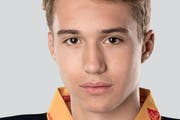 Tobias Geisser wird in der nächsten Saison im NLA-Team des EVZ spielen. (Bild: pd/marcelloweiss.ch)