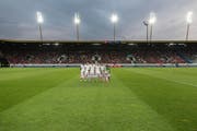 Testspiel zwischen der Schweiz und Jamaika am 30. Mai 2014 in Luzern. (Bild: Keystone / Gaetan Bally)