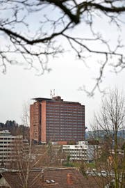 Das Hauptgebäude des Luzerner Kantonsspitals.