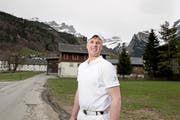 Geschäftsführer der Schaukäserei Engelberg Walter Grob. (Bild: Corinne Glanzmann (11.4.2018))