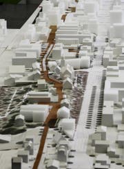 Das Zentrum von Ebikon, wie es im Masterplan angedacht ist. (Bild: PD)
