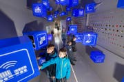 Die Ausstellung behandelt die Anfänge und Entwicklungen des Bahnreisens, die Digitalisierung und die Mobilität der Zukunft. (Bild: Eveline Beerkircher / PPR)