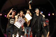 Die Band Nevermind aus Hünenberg gewinnt die diesjährige Sprungfeder in der Schüür. (Archivbild PD)