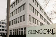 Der Hauptsitz der Glencore in Baar. (Bild: Keystone)