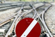 Kein Weiterkommen gab es während rund 30 Minuten für Züge auf der Gotthardstrecke. (Symbolbild) (Bild: Keystone)