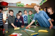 Drei statt zwei Stunden Französisch: Das soll künftig auch für die Schüler des Schulhauses Säli (Bild) im Luzerner Bruchquartier gelten. (Bild: Manuela Jans/Neue LZ)