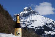 Das «(B)Engel-Bräu» vor der Engelberger Bergwelt. (Bild pd)