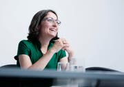Manuela Weichelt-Picard führt seit genau 100 Tagen als Frau Landammann die Zuger Regierung. (Bild: Stefan Kaiser (Zug, 18. Juli 2016))