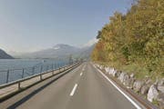 Der Unfall ereignete sich auf der Lopperstrasse kurz vor dem Telliegg. (Bild: Google Maps)