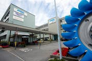 Das Andritz Hydro Areal an der Obernaustrasse in Kriens. (Bild: Philipp Schmidli (Kriens, 15. September 2015))