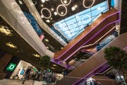 Blick in die Mall am Eröffnungstag. (Bild: Dominik Wunderli)