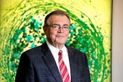 «Die Unabhängigkeit der Schweizer Familienunternehmen ist ohne Schutzmassnahmen nicht zu verteidigen.» Unternehmer Alfred N. Schindler am vergangenen Donnerstag am Hauptsitz der Schindler-Holding in Hergiswil. (Bild Corinne Glanzmann)