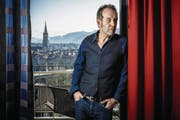 Züri-West-Sänger Kuno Lauener: «Tourneen sind für mich die ideale Form, in der Öffentlichkeit zu stehen.» (Bild: Chris Iseli / Aargauer Zeitung)