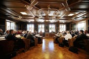 Regierungsrat und Landrat sind sich bei der Standesinitiative einig. (Bild: Corinne Glanzmann / Neue NZ)