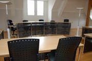 Blick in den Gerichtssaal im Rathaus in Stans (Symbolbild). (Bild: Markus von Rotz)