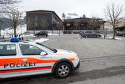 Der Tatort beim Schulhaus Wies in Heiden, auf der sich die tödliche Auseinandersetzung ereignet hat. (Bild: Keystone)