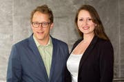 Sie sollen die Grünen des Kantons Luzern künftig führen: Maurus Frey und Katharina Meile. (Bild: PD)