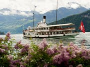 Das Dampfschiff "Stadt Luzern" auf dem Vierwaldstättersee (Archiv) (Bild: Keystone)