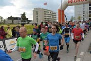 Beim Start war das Wetter noch in Ordnung (Bild: PD)