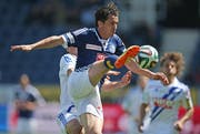 Dimitar Rangelov durfte beim Spiel gegen GC nicht antreten. (Bild: Philipp Schmidli)