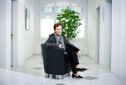 Ihre Arbeit erfüllte sie mit Freude: Sylvia Derrer Pape im Gemeindehaus in Unterägeri. Bild: Stefan Kaiser (21. November 2016)