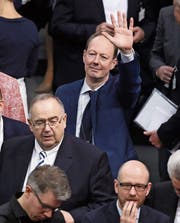 Satiriker Martin Sonneborn am Tag der Bundespräsidentenwahl. (Bild: Sean Gallup/Getty (Berlin, 12. Februar 2017))