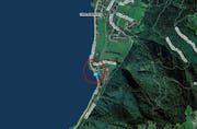 Der Unfall ereignete sich nach Oberwil. (Bild: Mapsearch)