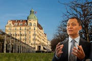 Der chinesische Investor Yunfeng Gao will das Hotel Palace in Luzern kaufen. (Bilder Philipp Schmidli / Roger Grütter, Bearbeitung rem)