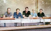 Die Bandmitglieder um Sänger Marcus Wiebusch in der Mitte. (Bild: PD)
