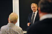 Der Obwaldner Finanzdirektor Hans Wallimann. (Bild: Corinne Glanzmann / Neue OZ)