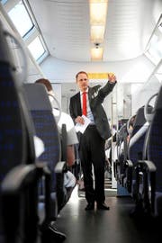 ZB-Geschäftsführer Renato Fasciati informierte über künftige Herausforderungen. (Bild Corinne Glanzmann)