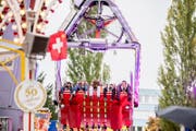 Die Määs wurde dieses Jahr gut besucht. Im Bild: Nervenkitzel auf eine der Bahnen. (Bild: Nadia Schärli (30. September 2017))