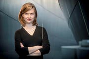 «Ich persönlich könnte mir den tyrannischen Weg als Dirigentin überhaupt nicht vorstellen»: die Litauerin Mirga Gražinyte-Tyla (30). (Bild: PD/Vern Evans)