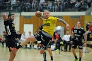 Der Altdorfer Sebastian Munzert vom KTV Altdorf beim Abschluss. (Bild: Urs Hanhart)