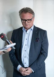 Enttäuscht über das Abstimmungsergebnis: Stadtpräsident Stefan Roth. (Bild Dominik Wunderli)