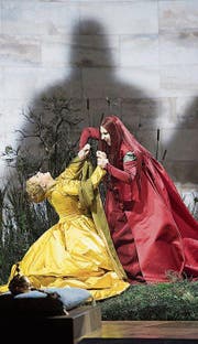 Maria Stuarda gegen Elisabetta. (Bild: Monika Rittershaus)
