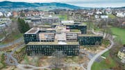 Hauptsitz der Helvetia Group in St. Gallen. (Bild: Hanspeter Schiess, Benjamin Manser (30. Januar 2018))