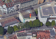 In diesem Gebäude an der Burgerstrasse 22 befindet sich das Café «Rex». (Bild: Screenshot Google Maps)
