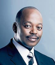 Peter Ndoro, Moderator des südafrikanischen Senders SABC. (Bild: Twitter)