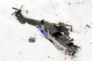 Am 31. März stürzte ein Armee-Helikopter im Maderanertal ab. Er konnte tagelang nicht geborgen werden. (Bild: Keystone)