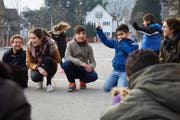 Pfasyl organisiert jeden zweiten Sonntag Anlässe für Kinder von Asylsuchenden im Durchgangszentrum Hirschpark in Luzern. (Bild: Sara Furrer)