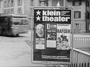 So wurden Gert Fröbe, Kaspar Fischer oder Alfred Rasser angekündigt. (Bild: Stadtarchiv Luzern)