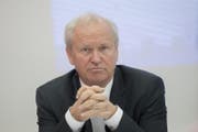 «Der direkte Vorgesetzte Stefan Weiss hat den Entscheid gefällt», sagt Paul Winiker, Justiz- und Sicherheitsdirektor Kanton Luzern (SVP). (Bild: Urs Flüeler / Keystone (Luzern, 29. März 2017))