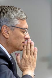 Hat sich wegen missbräuchlicher Verwendung seiner Aussagen gegen die SVP Schweiz durchgesetzt: der Luzerner Regierungsrat Guido Graf. (Bild Roger Grütter)